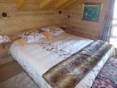 Chalet Le Pacalou - The master bedroom (1)