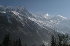 Chalet Sapin - View of Mont Blanc