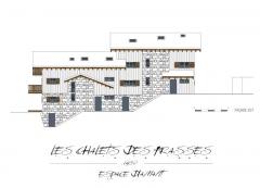 Appt. Les Chalets des Frasses, B3 - East face