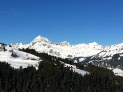Appt. Les Chalets des Frasses, B3 - View west