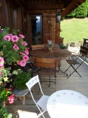 Chalet Sonjon - The terrace