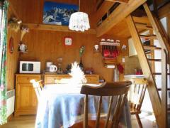 Chalet de la Source - The dining area