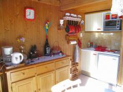 Chalet de la Source - The kitchen