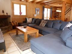 Chalet Le Jardy - The living room