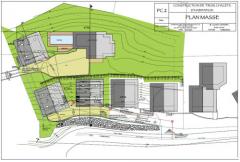 Chalet Versant Sud - The land plan