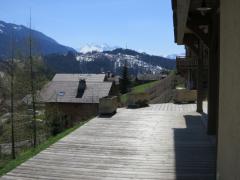 Chalet Villaret - The terrace
