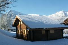Chalet Virage - The rear of the chalet