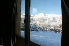 Chalet Virage - The snowy view in winter
