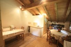 Auberge du Chalezan - Apartment 3, kitchen/dining