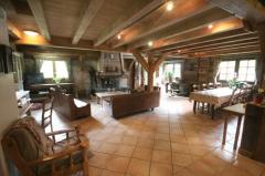 Auberge du Chalezan - The main living area