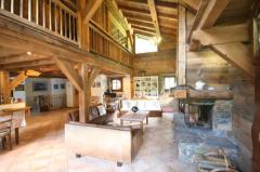 Auberge du Chalezan - The lounge area