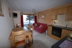 Chalet Chamois - The apartment living space