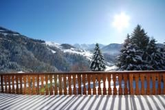 Chalet Chamois - Winter view from the balcony