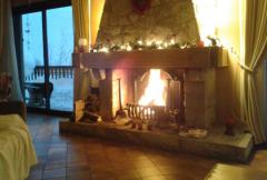 Chalet Chamois - The open fire