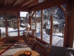 Chalet La Chapeline - The conservatory