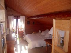 Chalet La Chapeline - Top floor bedroom