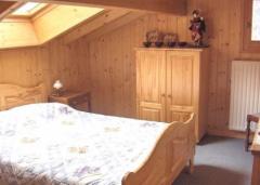 Chalet Le Charnier - The first floor bedroom with velux