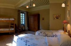 Château du Bérouze - The dormitory bedroom