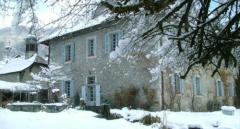 Château du Bérouze - The château in winter