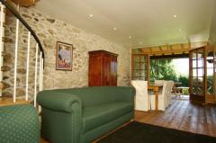 Domaine Les Chavants - Guest chalet, living room
