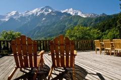 Domaine Les Chavants - The view from the terrace