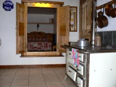 Ferme La Cherrire - Showing the bedroom from the living room