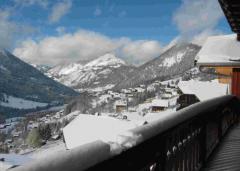 Chalet Les Chouettes - Views in the winter