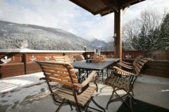 Chalet Le Clos Alpin - The terrace