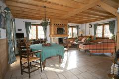 Chalet Le Clos Alpin - The living/dining room