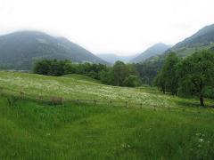 Chalet Clos du Lou - The views across the valley