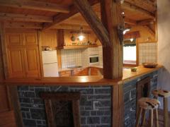 Chalet Clos du Lou - First floor kitchen