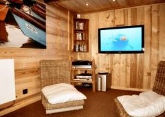 La Cortiena Mountain Lodge - Home cinema room