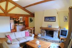 Chalet Cravarin - Living area