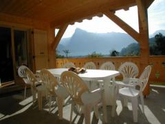 Chalet Criou - The terrace