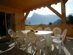 Chalet Criou - The veranda