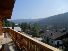 Chalet Croc Blanc - Balcony view