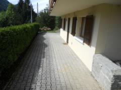 Chalet Croc Blanc - The lower terrace