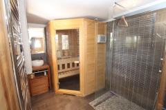 Chalet Cassioz - Ground floor shower and sauna