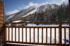 Demi-Chalet Pixo - View from the balcony (1)