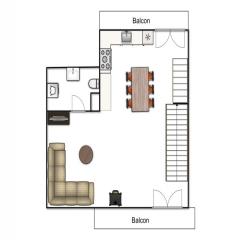 Demi-Chalet Pixo - 