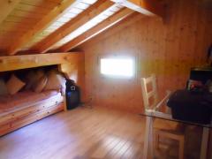 Chalet Étoile des Neiges - The mezzanine bedroom