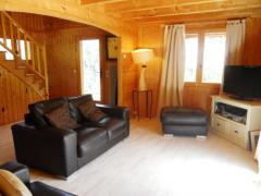 Chalet Étoile des Neiges - The living room (1)