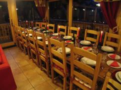 Chalet Boucherie - Dining area
