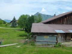 Ferme Balmotte - The farmhouse and view beyond