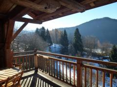 Ferme Chevron - Balcony view (1)