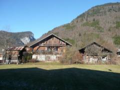 Ferme Samoens - The farm, mazot and barn