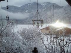 Ferme Samoens - The views in wintertime