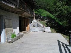 Ferme Sapin - The terrace