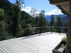Ferme Sapin - The terrace