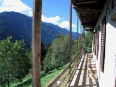Ferme Sapin - The balcony